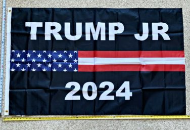 Details about   Donald Trump Flag 2024 Don Jr Black Zag USA Army Sign Poster 3x5 Rulers Chages A 