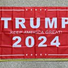 Donald Trump Flag 2024 Don Jr I'd Vote USA Army Sign Poster 3x5Ft