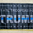 Donald Trump Flag State Troopers For Trump USA Sign Poster 3x5Ft