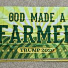 Donald Trump Flag God Made A Farmer USA Busch Army Police Sign 3x5Ft
