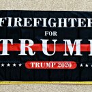 Donald Trump Flag Firefighters for Trump USA Army Police Sign 3x5Ft