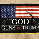 Donald Trump Flag 2024 God & Guns USA Make America Great Army USA 3x5Ft