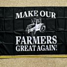 Donald Trump Flag Make Our Farmers Great USA 3x5' Sign John Deere