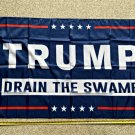 Donald Trump Flag Drain The Swamp Flag Army USA Sign Poster 3x5Ft