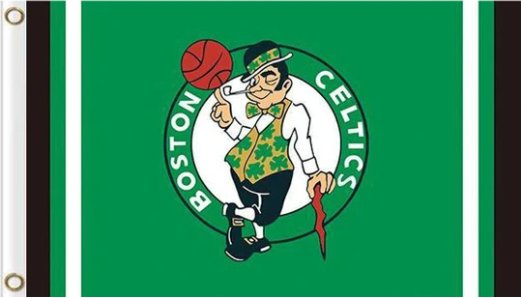Boston Celtics US Sport Skull Flag 3X5Ft Polyester Banner USA Digital Printing