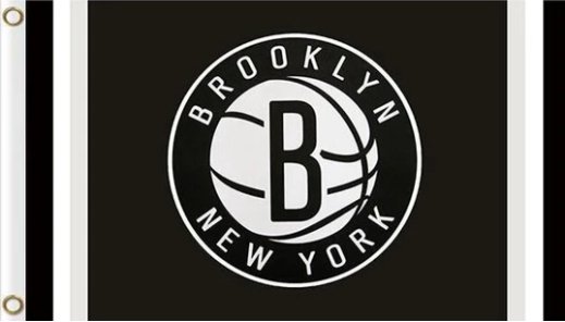Brooklyn Nets US Sport Black Flag 3X5Ft Polyester Banner USA Digital Print
