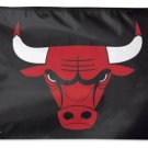 Chicago Bulls Black Flag 3X5Ft Polyester Banner USA Digital Print
