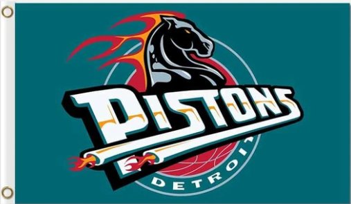 Detroit Pistons Flag 3X5Ft Polyester Banner USA Digital Print