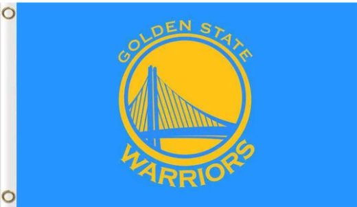 Golden State Warriors Blue Flag 3X5Ft Polyester Banner USA Digital Print