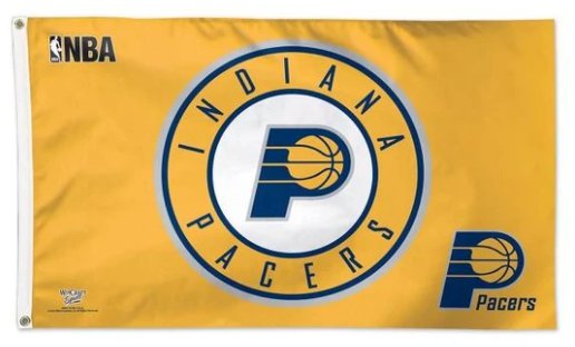 Indiana Pacers Custom US Sport Basketball Flag 3X5Ft Polyester Banner USA Digital Print