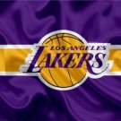Los Angeles Lakers Custom US Flag 3X5Ft Polyester Banner USA Digital Print