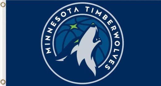 Minnesota Timberwolves Team Flag 3X5Ft Polyester Banner USA Digital Print