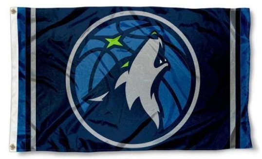 Minnesota Timberwolves Team US Sport Flag 3X5Ft Polyester Banner USA Digital Print