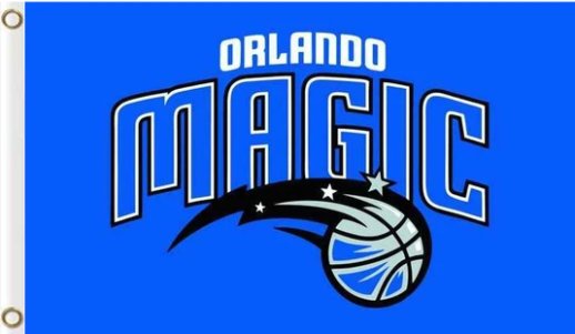 Orlando Magic Team US Flag 3X5Ft Polyester Banner USA Digital Print