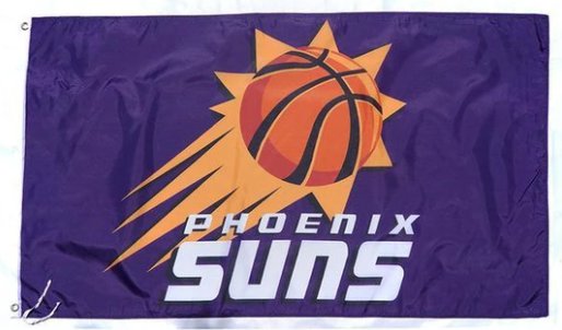 Phoenix Suns Team Flag 3X5Ft Polyester Banner USA Digital Print
