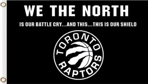 Toronto Raptors Custom US Flag 3X5Ft Polyester Banner USA Digital Print