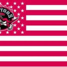Toronto Raptors Star Flag 3X5Ft Polyester Banner USA Digital Print