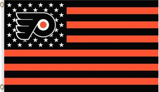 Philadelphia Flyers Star Flag 3X5Ft Polyester Digital Print Banner USA