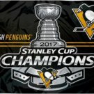Pittsburgh Penguins 2017 Stanley Cup Champions Flag 3X5Ft Polyester Digital Print Banner USA
