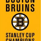 Boston Bruins Stanley Cup Champions Flag 3X5Ft Polyester Digital Print Banner USA