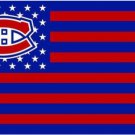 Montreal Canadiens Star and Stripe Flag 3X5Ft Polyester Digital Print Banner USA