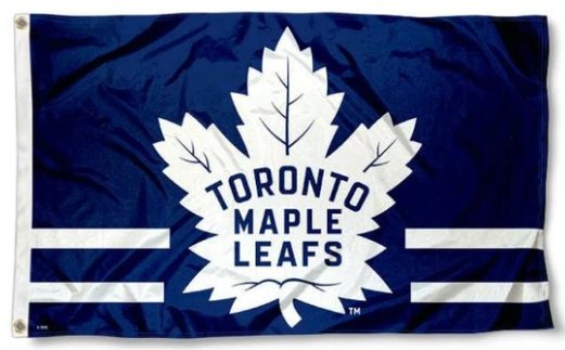 Toronto Maple Leafs US Flag 3X5Ft Polyester Digital Print Banner USA