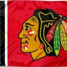 Chicago Blackhawks Flag 3X5Ft Polyester Digital Print Banner USA