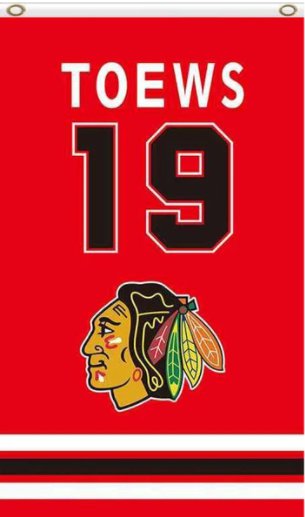 Chicago Blackhawks Champions Vertical US Flag 3X5Ft Polyester Digital Print Banner USA
