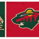 Minnesota Wild Flag 3X5Ft Polyester Digital Print Banner USA