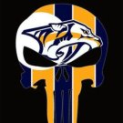 Nashville Predators Team Vertical Flag 3X5Ft Polyester Digital Print Banner USA
