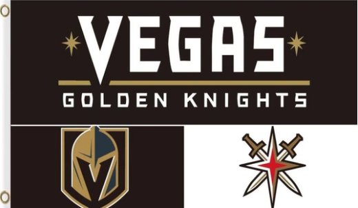 Vegas Golden Knights Team Flag 3X5Ft Polyester Digital Print Banner USA