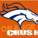 Denver Broncos Orange Crush US Flag 3X5 Ft Polyester Banner USA 90x150cm