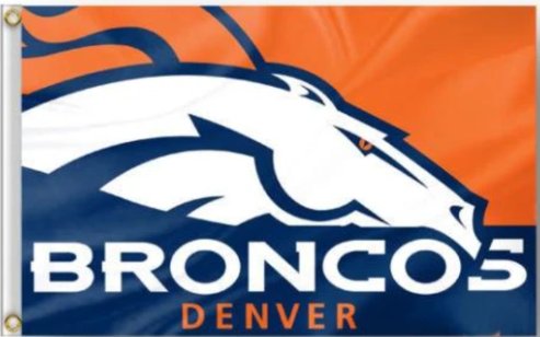 Denver Broncos Sport Flag 3X5 Ft Polyester Banner USA 90x150cm