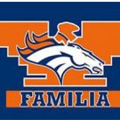 Denver Broncos Familia Flag 3X5 Ft Polyester Banner USA 90x150cm