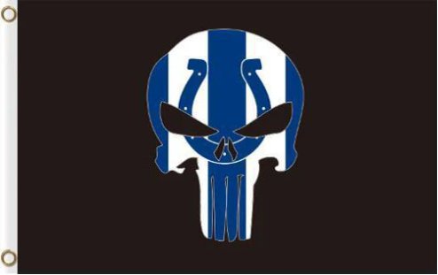 Indianapolis Colts Flag 3X5 Ft Polyester Banner USA 90x150cm