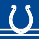 Indianapolis Colts Three Lines Flag 3X5 Ft Polyester Banner USA 90x150cm