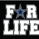Dallas Cowboys FOR LIFE Flag 3X5 Ft Polyester Banner USA 90x150cm