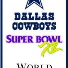 Dallas Cowboys World Champions 1977 Flag 3X5 Ft Polyester Banner USA 90x150cm
