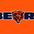 Chicago Bears Orange Flag 3X5 Ft Polyester Banner USA 90x150cm