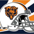Chicago Bears Helmet Sport Flag 3X5 Ft Polyester Banner USA 90x150cm