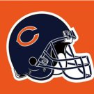 Chicago Bears Helmet Orange Flag 3X5 Ft Polyester Banner USA 90x150cm