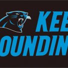 Keep Pounding Carolina Panthers Flag 3X5 Ft Polyester Banner USA 90x150cm