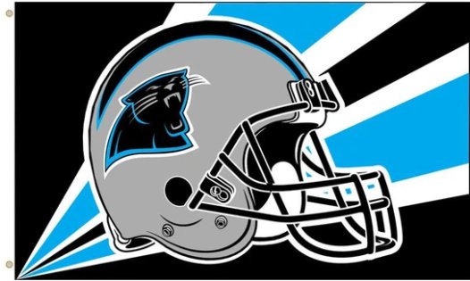Carolina Panthers Helmet Flag 3X5 Ft Polyester Banner USA 90x150cm