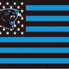 Carolina Panthers Star and Stripes Flag 3X5 Ft Polyester Banner USA 90x150cm