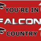 Atlanta Falcons You Are in Country US Flag 3X5 Ft Polyester Banner USA 90x150cm
