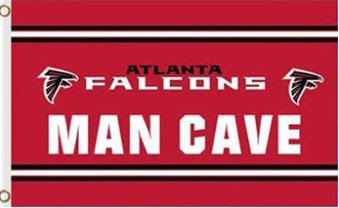 Atlanta Falcons Man Cave US Flag 3X5 Ft Polyester Banner USA 90x150cm