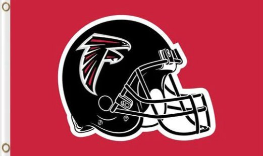 Atlanta Falcons Helmet Team Flag 3X5 Ft Polyester Banner USA 90x150cm