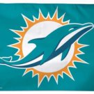Miami Dolphins Blue Flag 3X5 Ft Polyester Banner USA 90x150cm