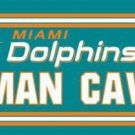 Miami Dolphins Man Cave US Flag 3X5 Ft Polyester Banner USA 90x150cm