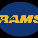 Los Angeles Rams Helmet Black Flag 3X5 Ft Polyester Banner USA 90x150cm